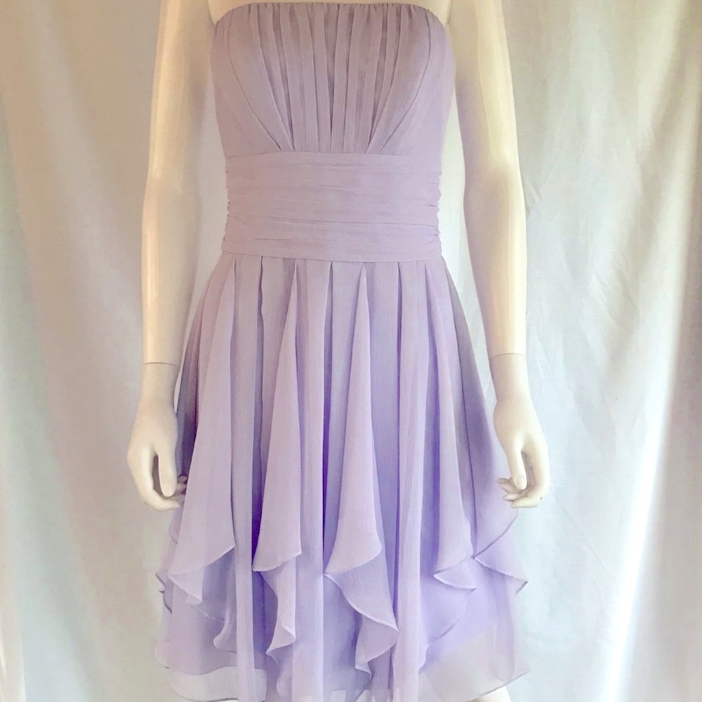 Lavender Chiffon Dress